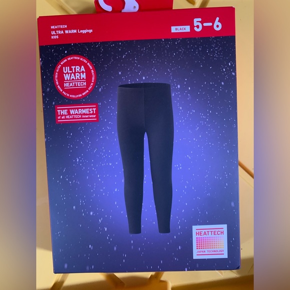NEW HEATTECH ULTRA WARM LEGGING KIDS - Picture 3 of 4